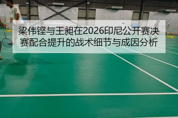 梁伟铿与王昶在2026印尼公开赛决赛配合提升的战术细节与成因分析