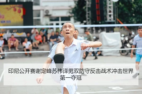 印尼公开赛谢定峰苏伟译男双防守反击战术冲击世界第一夺冠
